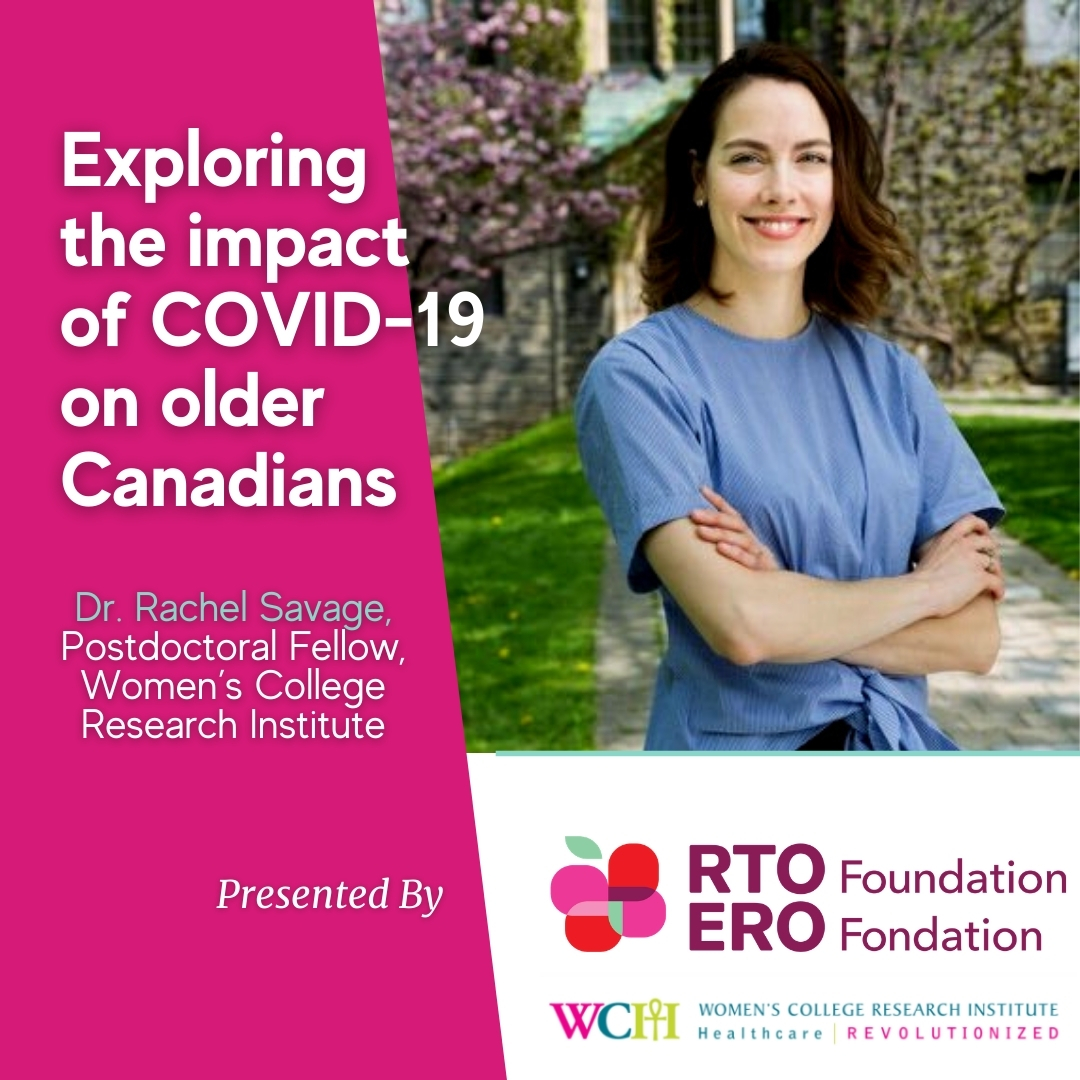 Webinaire : Étude de l’impact de la COVID-19 sur les aînés canadiens
