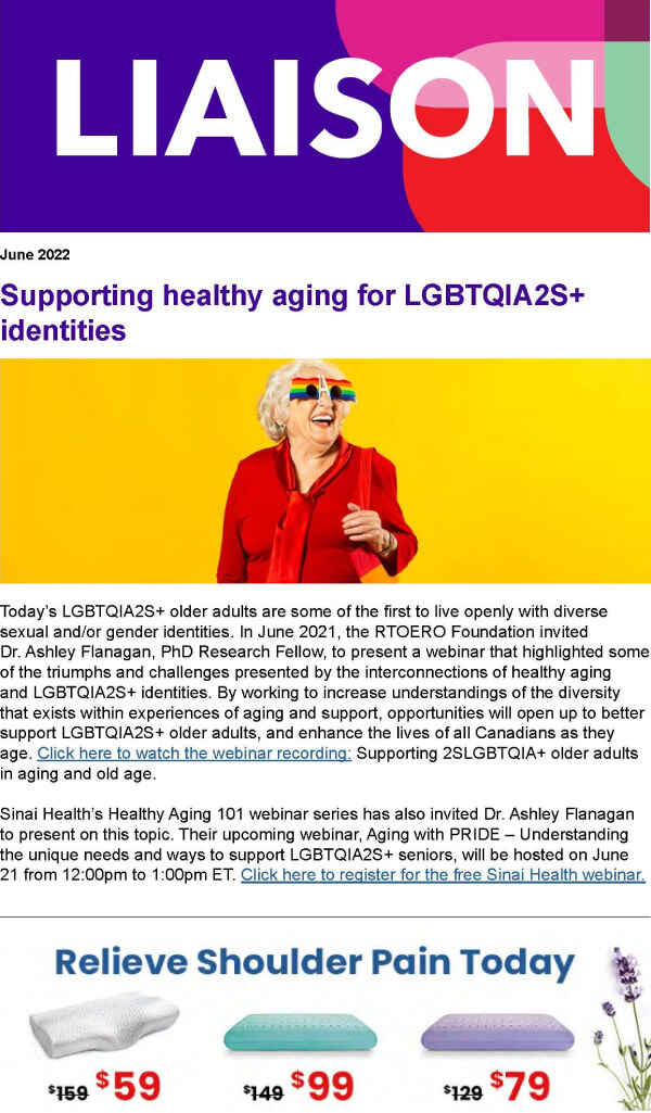 Supporting healthy aging for LGBTQIA2S+ identities