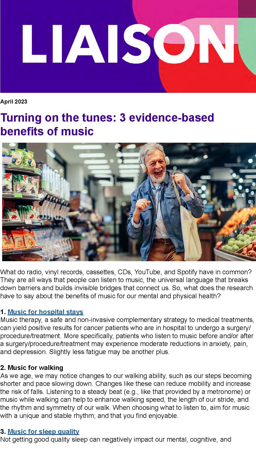 Turning on the tunes: 3 evidence-based benefits of music